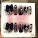 thumbnail image 3 of Kawaii Sanrio Hellokittyed Cinnamonroll Kuromi manicura diamante roto belleza Linda manicura fresca producto terminado desmontable, 3 of 4