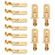 thumbnail image 3 of Copper Car Audio Terminal Clips for Vehicle Wiring 100Pcs Pack, 3 of 4