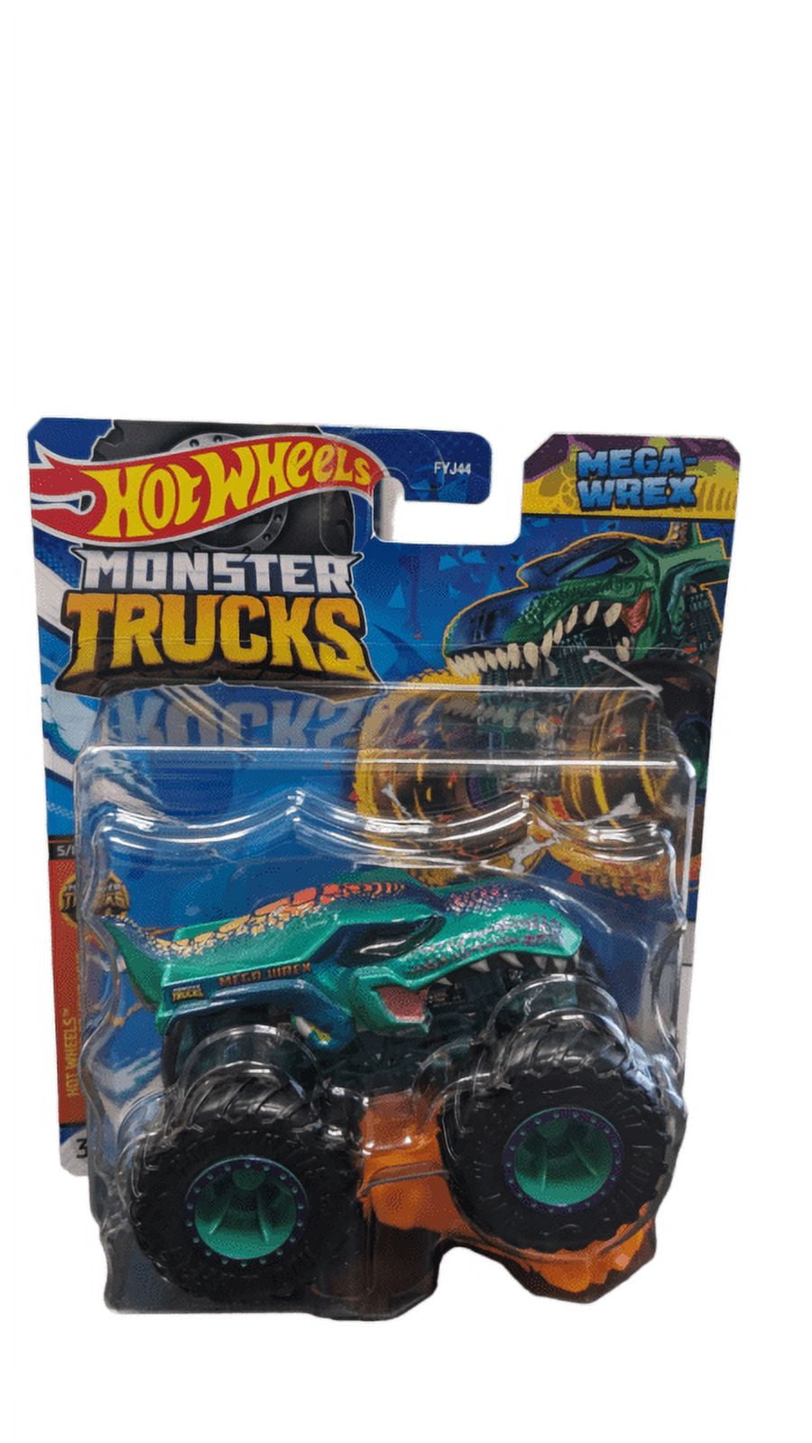 Mattel - Hot Wheels Monster Truck & Car - 32 DEGREES & CRUSHED