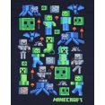 thumbnail image 2 of Mojang Minecraft Boys' Character and Icon Ensemble Graphic Print Kids Short Sleeve T-Shirt, 2 of 3