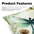thumbnail image 2 of Dragonfly Pillow Covers and Throw Pillow Inserts - Set of 2, Available in 16x16, 18x18, and 20x20 Inches, Featuring Unique Patterns for Home Decor, 2 of 6