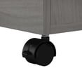 thumbnail image 4 of Echo L Shaped Bow Front Desk with Drawers in Modern Gray - Engineered Wood, 4 of 10