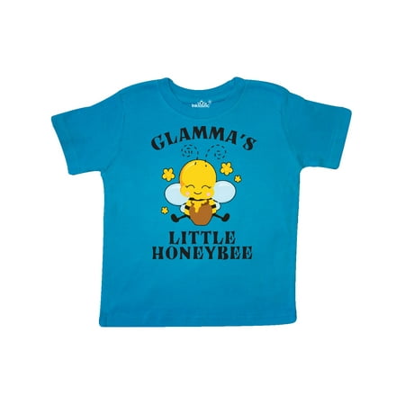 

Inktastic Cute Bee Glamma s Little Honeybee with Stars Gift Toddler Boy or Toddler Girl T-Shirt