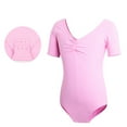 thumbnail image 4 of FLMEI 3-11T Girls Short Sleeve Dance Outfits for Girls//Toddler Dance Leotards/Girls Dance Costume//Little Big Girls Dance Outfit//, 4 of 10