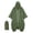 Army Green, variant on HOMBOM Rain Poncho for Adults Reusable Raincoat Hooded Daily Clear Camping Waterproof Womens Rain Jacket Lightweight