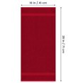 thumbnail image 2 of Toallas de mano Utopia Towels Premium, 100% algodón, 16 x 28 cm, color rojo 6P, 2 of 8