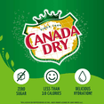 thumbnail image 3 of NS Canada Dry Cranberry Ginger Ale Singles To Go Drink Mix, Sugar-Free Low-Calorie Water Enhancer Powder Sticks Beverages 2 Boxes - 6 Sachet per Box - 12 Total Servings, 3 of 8