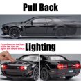 thumbnail image 3 of Erbadihago Modelo de Coche de Juguete 1/32 Dodge Challenger Hellcat Modelo de Coche de aleación con luz y Sonido Coches Modelo coleccionables vehículos de Juguete extraíbles para niños de 3 años en ad, 3 of 5