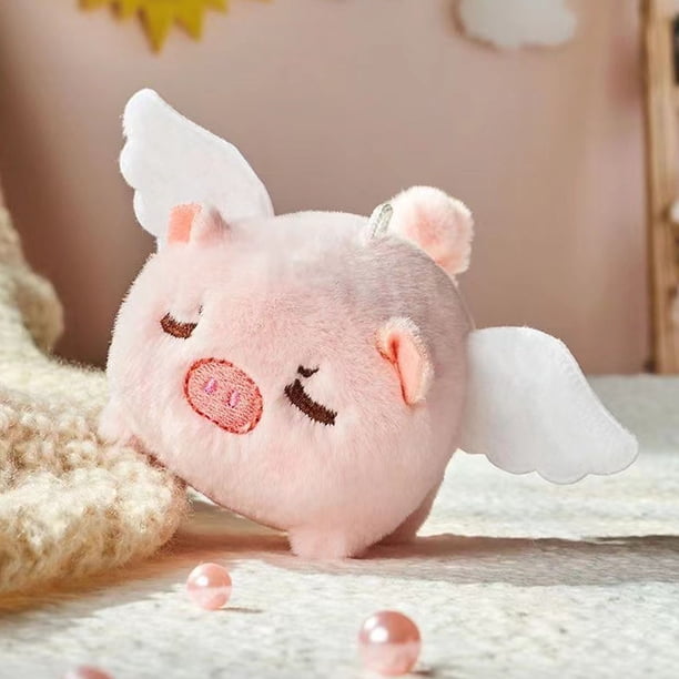 Lindo cerdo de peluche, lindo cerdo volador de peluche Lindo cerdo volador de peluche Juguete de peluche de cerdo elaborado con cuidado