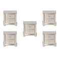 thumbnail image 4 of HILABEE 5 Pcs 1/25 Table de Chevet de Maison de Poupée Table d'Appoint Modèles Champagne, 4 of 9