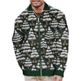 thumbnail image 2 of Tejiojio Young Man Sweaters Fall Men Solid Casual Cardigan Long Sleeve Single-breasted Turndown Sweater New Year's Day, 2 of 5