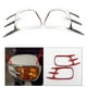 thumbnail image 4 of 1 par de rejillas de en la parte posterior del espejo ajuste de la luz de la señal delantera para GL 800 Goldwing 2001-2011 Macarena Embellecedores de la cubierta de la lámpara de la motocicleta, 4 of 8