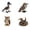 4 Pcs Animals Set C, variant on DAMAI 3D Beaded Ocean Animals Kit, Sea Turtle Bead Starter Embroidery Kit, Easy DIY Underwater Creature Beaded Craft Set for Beginners & Craft Enthusiasts (Sea Turtle)