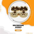 thumbnail image 2 of Modelos de cobertura de engranajes de contrapeso Latón Metal Knuckle Conducción Vivienda Pesos Simulación 1/10 RC Piezas de automóviles de escalada 2pcs Advancent FN001143-00, 2 of 7