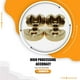 thumbnail image 2 of Modelos de cobertura de engranajes de contrapeso Latón Metal Knuckle Conducción Vivienda Pesos Simulación 1/10 RC Piezas de automóviles de escalada 2pcs Inevent FN001143-00, 2 of 7