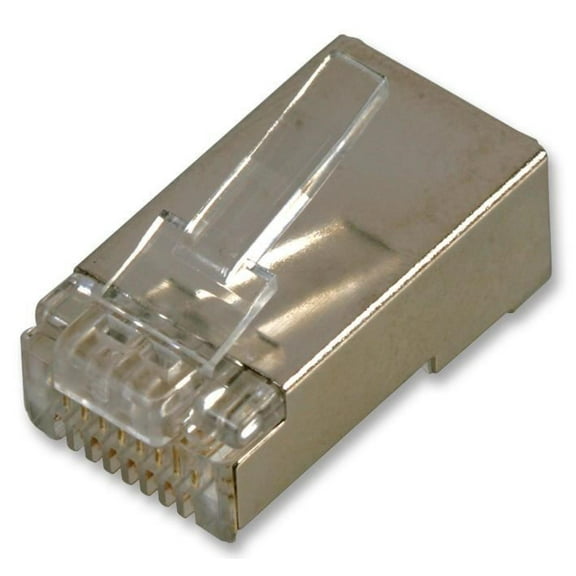 PRO POWER - Plug Cat6 Shielded, 10 Pack