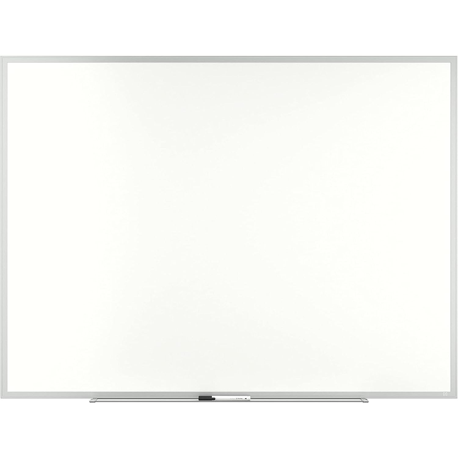 HYYYYH Melamine Dry Erase Board, Gray Frame, 4Ft X 3Ft (Tr59354