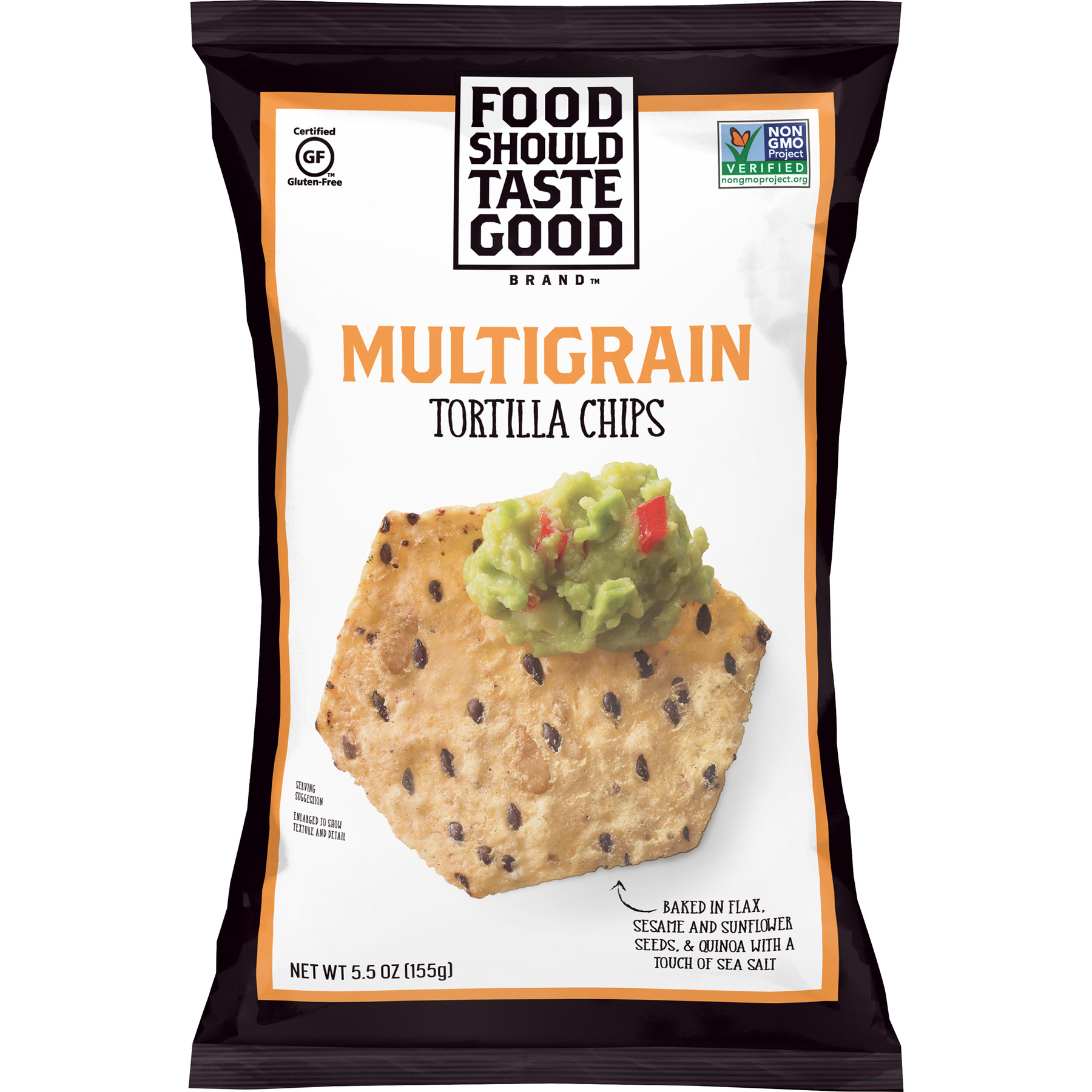 Food Should Taste Good Multigrain Tortilla Chips, 5.5 oz
