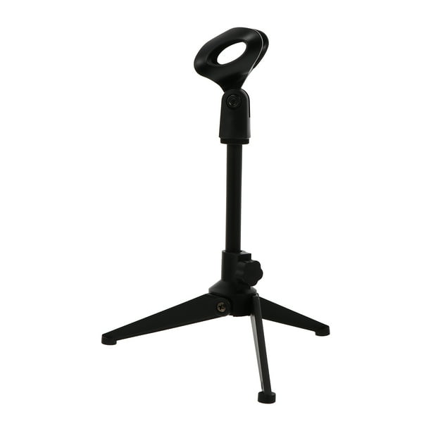 Soporte de micrófono ajustable para conferencias, trípode de mesa para micrófono, con elevación de escritorio