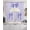 Purple, variant on Cute Bow Swag Valances for Windows, Small Curtains Drapes, Blue Bowknot Minimalist Solid Color Kitchen Window Curtains Over Sink Rod Pocket Window Treatment Valance for Bedroom/Bathroom 56"x36"