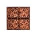 thumbnail image 3 of Fasade Easy Installation Traditional 10 Moonstone Copper Glue Up Ceiling Tile/ Ceiling Panel (12" X 12" Sample), 3 of 3