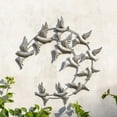 thumbnail image 2 of Hometrends Flying Birds Metal Art, 2 of 2