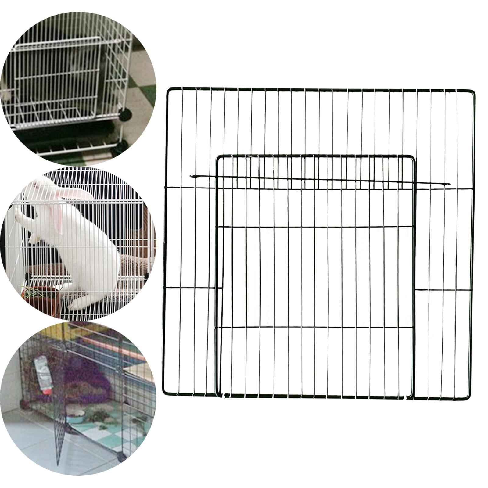 Door Cage Yard Rabbit Fence Expandable Small Animals Panel Dense Grid