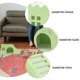 thumbnail image 4 of 1 unidad de casa escondida para hámster, nido de madera para hámster encantador, juguete para casa de hámster, 4 of 5