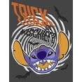 thumbnail image 2 of Boy's Lilo & Stitch Trick or Mischief  Graphic Tee Charcoal Medium, 2 of 4