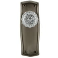 thumbnail image 2 of Nostalgic Warehouse Pracry_Prv_234_Nk Crystal Solid Brass Privacy Door Knob Set - Nickel, 2 of 4