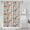 Pioneer Flower Floral-1, variant on Pioneer Flower Floral Print Pattern Shower Curtain 36"x72" ,Bathroom Decorative Shower Curtains Set with 12 Hooks,Modern Waterproof Washable Shower Curtain
