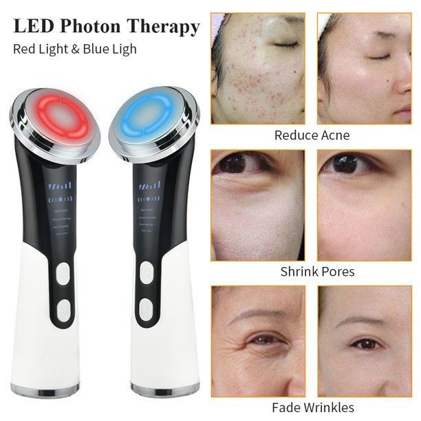 IPL Facial Pore Hot Compress Vibración Masaje Fototerapia Rejuvenecimiento de la piel Importador