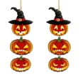 thumbnail image 4 of Letrero colgante de Madera YONGSHENG con calabaza bruja para Halloween, 4 of 5