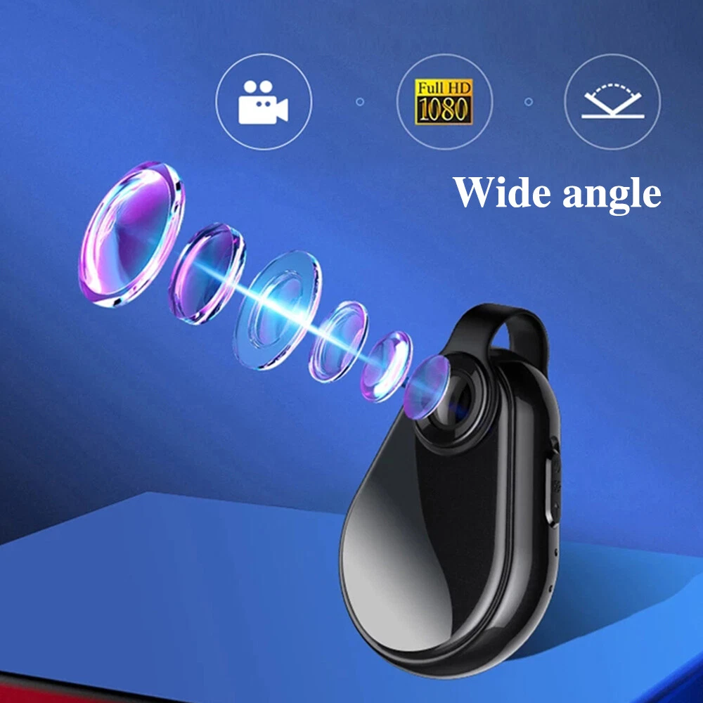 Mini FHD 1080P Wearable Necklace Pandent Mini Body Camera Voice Video Recorder