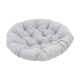 thumbnail image 1 of Cojín para silla Papasan, cojín para silla tipo huevo, cojín para silla tipo cesta colgante, tapete grueso multiusos para silla de jardín para sala de Gris claro, 1 of 9