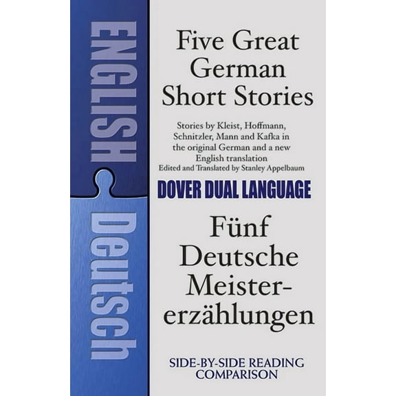 Dover Dual Language German: Five Great German Short Stories : A Dual-Language Book (Paperback)