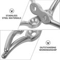 thumbnail image 2 of CHICHUMID 2Set Stainless Steel Boat Dock Cleat for Mooring 4 Inch Silver, 2 of 8