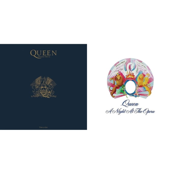 Greatest Hits 2 (180G/Dl Card) & Night At The Opera [LP Vinyl Bundle]