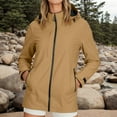 thumbnail image 4 of Windbreaker Jacket Women 2025 Fall Outdoor Windproof Lightweight Zip Up Hooded Jackets with Pockets Outerwear, 4 of 5