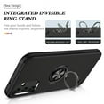 thumbnail image 4 of Samsung Galaxy A34 5G Cover Military Grade Shockproof Heavy Duty Protective Phone Case with Kickstand for Samsung Galaxy A34 5G, Black, 4 of 6