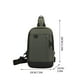 thumbnail image 3 of Bolso bandolera de poliéster impermeable de gran capacidad para hombre y mujer, bolso de hombro para viaje, organizador multicompartimento, bolso ligero para uso informal, negocios y ocio., 3 of 5