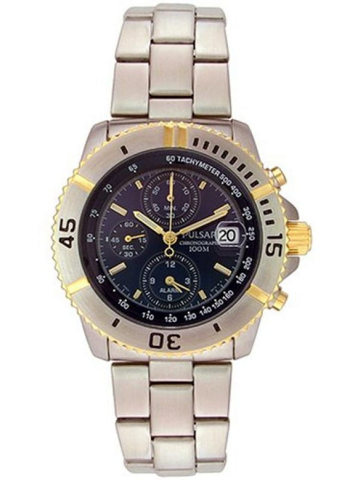 Nautis Dive Chrono 500 Chronograph Bracelet Watch Blue Walmart