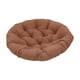 thumbnail image 3 of Cojín para silla hamaca de 60 cm x 60 cm, cesta colgante, cojín para asiento de silla tipo huevo, almohada tipo huevo café, 3 of 9