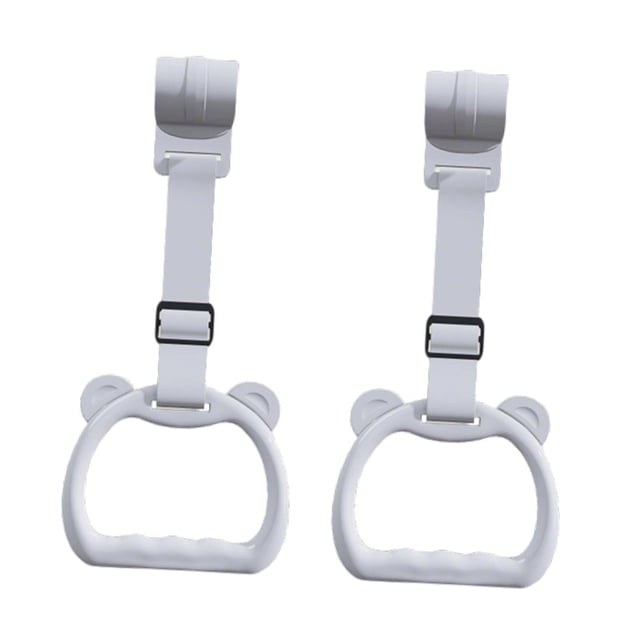 Xuanheng Kids Playpen Pull up Rings Early Development Universal Walking Training Tool Gray