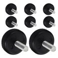 thumbnail image 1 of unbranded 8Ud Soportes Ajustables Para Caminadora Para Estabilidad En Superficies Irregulares Negras, 1 of 8