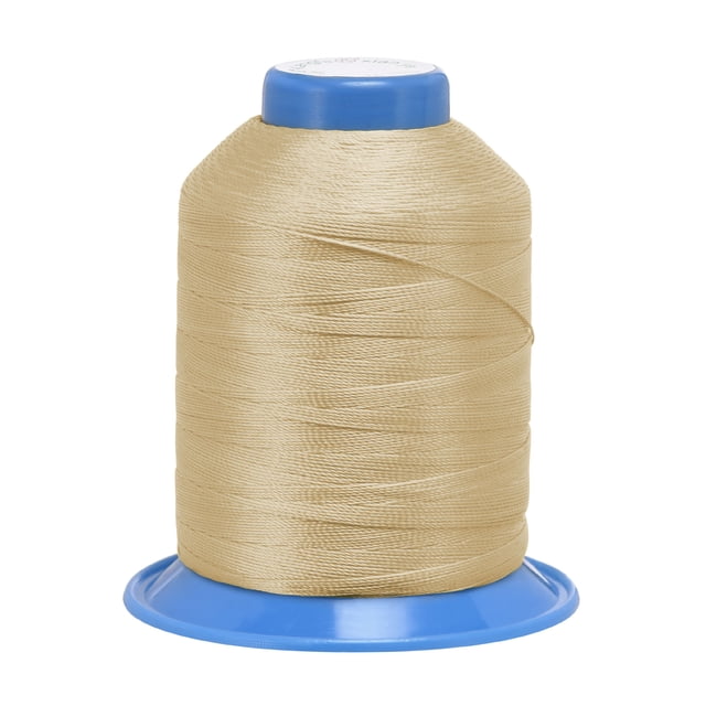 Unique Bargains Fil de Polyester Lié au Blé, Extra Résistant 710 Yards 420D/0.45mm