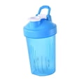 thumbnail image 2 of Botella coctelera deportiva, vaso para batidos con escala, botella mezcladora a prueba de fugas, tazas agitadoras para leche, agua, batidos, mujeres, Azul, 2 of 9