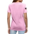 thumbnail image 5 of MEICHEN Short Sleeve Independence Day Women’s 250th Anniversary USA Shirt 2026 American Flag Retro Graphic Tee, 5 of 6