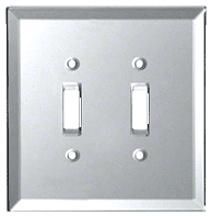 CRL GMP8C Clear Double Toggle Glass Mirror Plate
