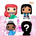 thumbnail image 3 of Funko Bitty Pop Ariel Princesas 4 Pack Original Funko Princess Ariel Tiana Mulan, 3 of 4